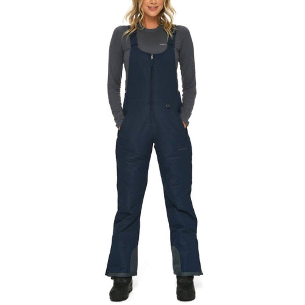 Arctix Women’s Navy Insulated Winter Bib Overalls Size Medium